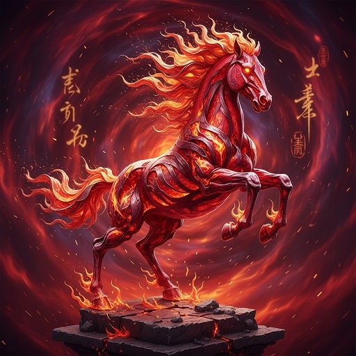 2026 од Красной огненной лошади