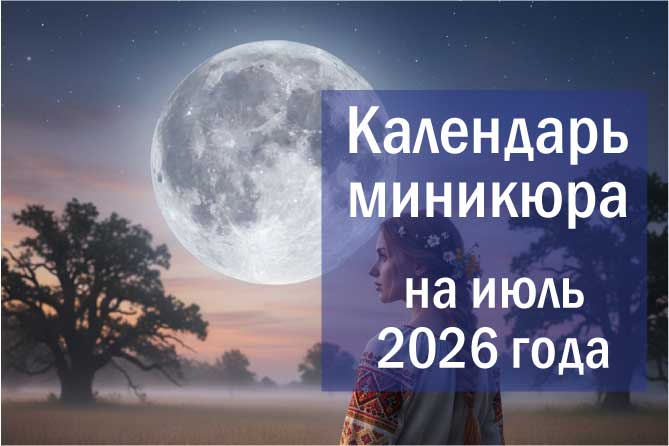 Лунный календарь окрашивания на июль 2026